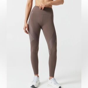 Lillybody dynamic leggings, coffee Women's High-Waisted Brown Leggings